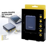 Intenso XS5000 Lithium Polymère (LiPo) 5000 mAh Bleu, Powerbank Bleu, 5000 mAh, Lithium Polymère (LiPo), Bleu