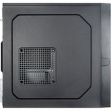 Inter-Tech IT-6505 Retro Micro Tower Noir, Boîtier PC Noir, Micro Tower, PC, Noir, uATX, 14 cm, 29 cm