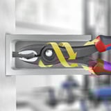 KNIPEX 82 02 150, Pince Rouge/Bleu