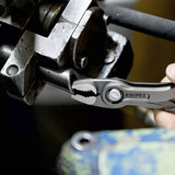 KNIPEX Pince à prise frontale TwinGrip 82 02 150 Rouge/Bleu