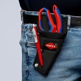 KNIPEX Sacoche ceinture polyvalente, Étui Noir/Rouge