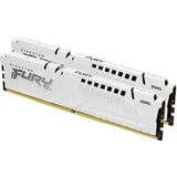 Kingston FURY 64 Go DDR5-6000 (2x 32 Go) mémoire vive Blanc, KF560C30BWEK2-64, XMP 3.0, EXPO 1.1