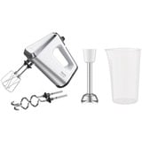 Krups 3Mix 9000 GN9121 Mélangeur par immersion 750 W Blanc, Mélangeur à main Blanc/Argent, Mélangeur par immersion, 750 W, Blanc