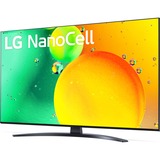 LG 43NANO769QA 109,2 cm (43") 4K Ultra HD Smart TV Wifi Gris Noir, 109,2 cm (43"), 3840 x 2160 pixels, NanoCell, Smart TV, Wifi, Gris