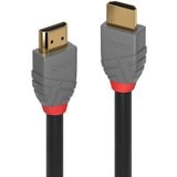 Lindy Câble HDMI Standard Anthra Line, 10m Noir, 10m, 10 m, HDMI Type A (Standard), HDMI Type A (Standard), Compatibilité 3D, 10,2 Gbit/s, Noir, Gris