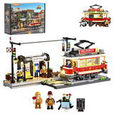 Lumibricks Tramway historique et gare, Jouets de construction 