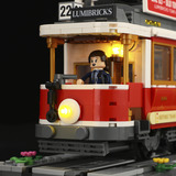Lumibricks Tramway historique et gare, Jouets de construction 