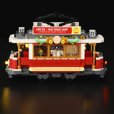 Lumibricks Tramway historique et gare, Jouets de construction 