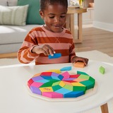 Mattel – Puzzle Mandala en Bois 41 pièce(s), Autres, 3 an(s)