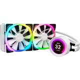 NZXT Kraken Z53 RGB Processeur Refroidisseur de liquide tout-en-un 12 cm Blanc, Watercooling Blanc, Refroidisseur de liquide tout-en-un, 12 cm, 52,44 cfm, Blanc