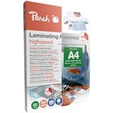 Peach 510971 pochette plastique 100 pièce(s), Films Transparent, A4, 100 pièce(s)