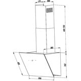 Respekta CH 24090 SAM, Hotte aspirante Noir