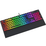 SPC Gear Clavier gaming Noir/transparent