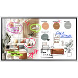 Samsung FLIP WM65FX, Affichage public Blanc/gris