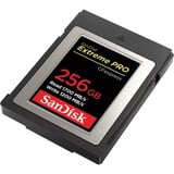 SanDisk SDCFE-256G-GN4NN mémoire flash 256 Go CFexpress, Carte mémoire 256 Go, CFexpress, 1700 Mo/s, 1200 Mo/s, Noir