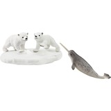 Schleich Wild Life - Fête de la glissade des ours polaires, Figurine 42531