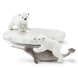 Schleich Wild Life - Fête de la glissade des ours polaires, Figurine 42531