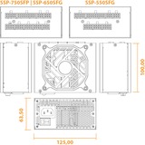 Seasonic , 550 Watt alimentation  