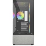 Sharkoon AK7 ARGB boîtier midi tower Noir | 2x USB-A | 1x USB-C | RGB | Verre Trempé
