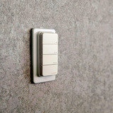 Shelly BLU RC Button 4 ZB, Commande à distance Blanc