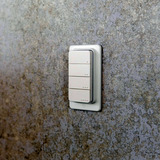 Shelly BLU RC Button 4 ZB, Commande à distance Blanc