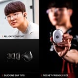 SteelSeries  earbuds Noir