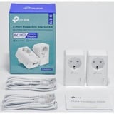 TP-Link TL-PA7027P KIT Adaptateur réseau CPL 1000 Mbit/s Ethernet/LAN Blanc 2 pièce(s), Powerline Blanc, 1000 Mbit/s, IEEE 1901, IEEE 802.3, IEEE 802.3u, Type E / F, Gigabit Ethernet, 10,100,1000 Mbit/s, HomePlug AV2