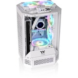 Thermaltake The Tower 250 boîtier mini tower Blanc | 2x USB-A | 1x USB-C | Verre Trempé