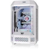 Thermaltake The Tower 250 boîtier mini tower Blanc | 2x USB-A | 1x USB-C | Verre Trempé