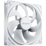 be quiet! Pure Wings 3 140mm PWM White, Ventilateur de boîtier Blanc, Connexion PWM à 4 broches