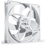 be quiet! Pure Wings 3 140mm PWM White, Ventilateur de boîtier Blanc, Connexion PWM à 4 broches