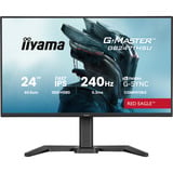iiyama G-Master GB2471HSU-B1 Red Eagle 23.8" Moniteur gaming Noir (Mat), 1x DisplayPort, 2x HDMI, 1x USB-C, 1x USB-A, 240 Hz, 60,5 cm (23.8"), 1920 x 1080 pixels, Full HD, Noir