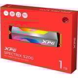 ADATA SPECTRIX S20G M.2 1000 Go PCI Express 3.0 3D NAND NVMe SSD Aluminium, 1000 Go, M.2, 2500 Mo/s