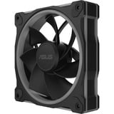 ASUS Prime MR120 ARGB Reverse Fan ventilateur de boîtier Noir, 120 x 120 x 28 mm, Ventilateur, 12 cm, Noir