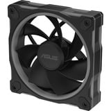 ASUS Prime MR120 ARGB Reverse Fan ventilateur de boîtier Noir, 120 x 120 x 28 mm, Ventilateur, 12 cm, Noir
