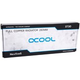 Alphacool NexXxoS ST30 Bloc radiateur Blanc/Noir, Bloc radiateur, Cuivre, Acier, Noir, 144 mm, 30 mm, 31,6 cm