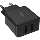 Ansmann HC212 Noir Intérieure, Chargeur Noir, Intérieure, Secteur, 5 V, Noir