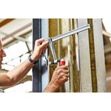 BESSEY Original Ganzstahl-Schraubzwinge GZ60-12KG, Serre-joint Argent/Rouge