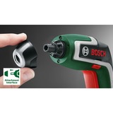 Bosch 0 603 9E0 000 visseuse électrique et visseuse à percussion 235 tr/min Noir, Vert, Tournevis Vert/Noir, Tournevis électrique, Poignée de pistolet, Supports d'embout magnétique, Noir, Vert, Sans brosse, 235 tr/min