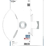 Bosch Disque diamant PRO Multi Matériau, Ø 230mm, Disque de coupe 