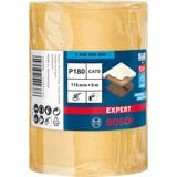 Bosch Expert Rouleau abrasif C470, Feuille abrasive Rouleau abrasif, Grain fin, P180, Travail de finition, Décapant, Bois, Ponçage