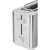 Braun HT 1610 8 1030 W Acier inoxydable, Blanc, Grille-pain Acier inoxydable/Blanc, Acier inoxydable, Blanc, Plastique, Acier inoxydable, Boutons, Rotatif, 1030 W, 25 cm