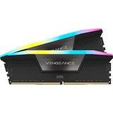 Corsair 48 Go DDR5-7000 Kit, Mémoire vive Noir, CMH48GX5M2B7000C40, Vengeance RGB, XMP