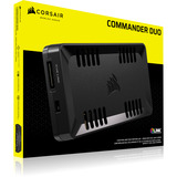 Corsair COMMANDER DUO ARGB / iCUE LINK Hybrid, Contrôleur de ventilateurs Noir