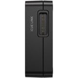 Corsair COMMANDER DUO ARGB / iCUE LINK Hybrid, Contrôleur de ventilateurs Noir