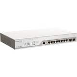 D-Link DBS-2000-10MP commutateur réseau Géré L2 Gigabit Ethernet (10/100/1000) Connexion Ethernet, supportant l'alimentation via ce port (PoE) Gris, Switch Géré, L2, Gigabit Ethernet (10/100/1000), Connexion Ethernet, supportant l'alimentation via ce port (PoE), Grille de montage