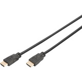 Digitus Câble de connexion HDMI Premium High Speed, avec Ethernet, UHD 4K Noir