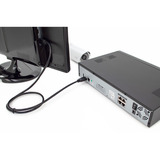 Digitus Câble de connexion HDMI Premium High Speed, avec Ethernet, UHD 4K Noir