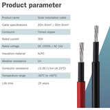 Digitus Câble solaire installation Ø 6mm² PV 1.500Volt Rouge
