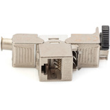 Digitus Module Keystone CAT 6A, blindé avec gestionnaire de câbles 24 pcs, Module de Keystone 